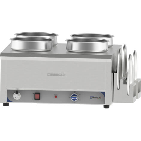Bain-marie à eau à sauce 4 x 7,5L - Casselin