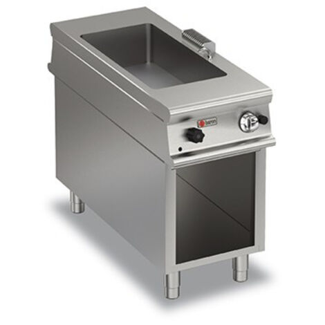 Bain-marie à Gaz sur pied - P1100 - 1 bac GN 1/3 + 1 bac GN 1/1 - Baron