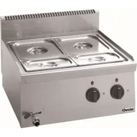 Bain-marie Bartscher 1 x GN 1/1 et 2 x GN 1/4 - Bartscher