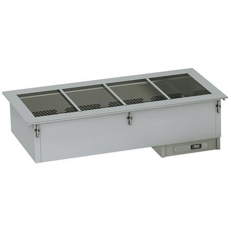 Bain-Marie Électrique à Sec Intégré 4x GN 1/1 - Virtus