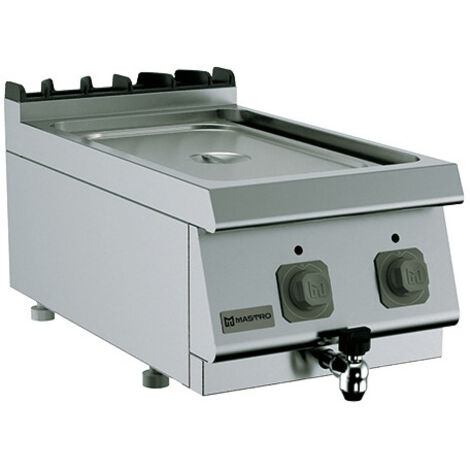 Bain-Marie Électrique De Table, GN 1/2 + GN 1/3 H 150 mm - Virtus - MS74BMET