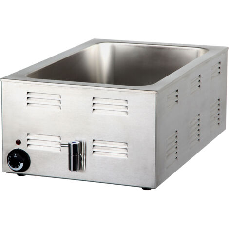 Bain marie electrique GN 1/1 avec robinet de vidange - Combisteel