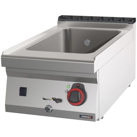 Bain-marie GN 1/1 200 mm avec vanne de vidange 40 - Casselin