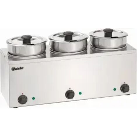 BAIN MARIE HOTPOT 3X POT 3,5 L