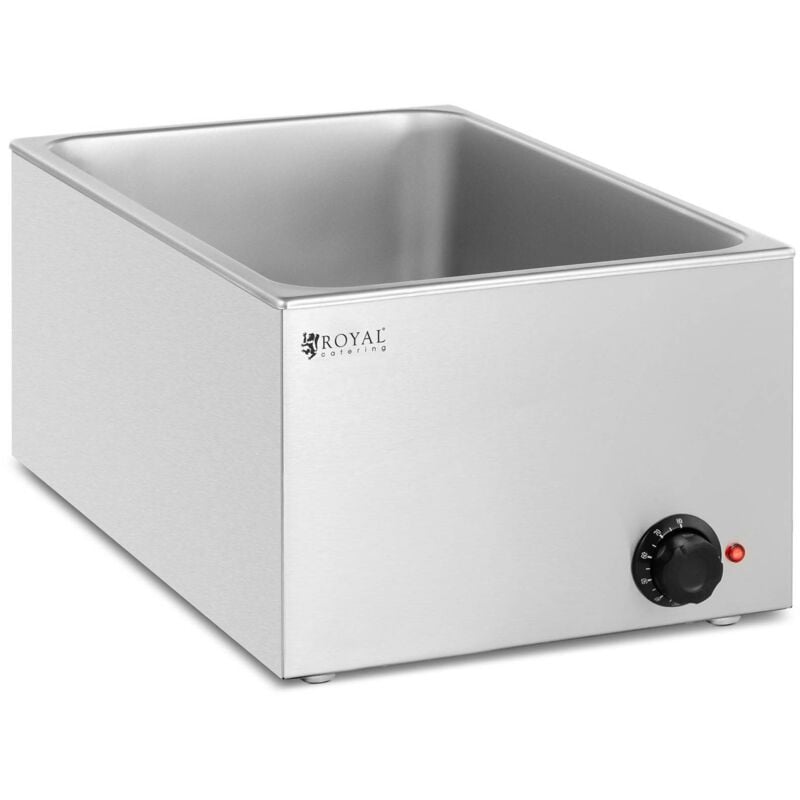Royal Catering - Bain-marie professionnel Bain-marie électrique 640 w gn 1/1 30 - 80 °c 17 l