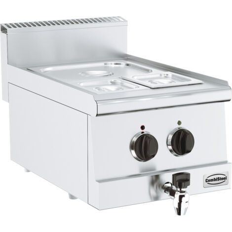 Bain Marie Professionnel Electrique -1 x GN 1/2 & 2 x GN 1/6 - Combisteel