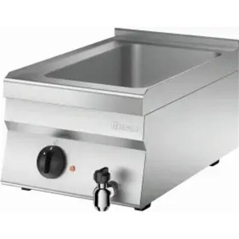 Bain Marie Professionnel GN 1/1 avec Robinet de Vidange - Bartscher