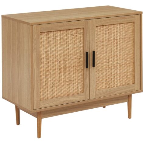 BAÏTA Credenza Amana, Legno, Marrone, L90cm