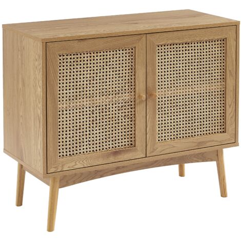 BAÏTA Ines Buffet, ingegnerizzato Legno, Marrone, 90 cm