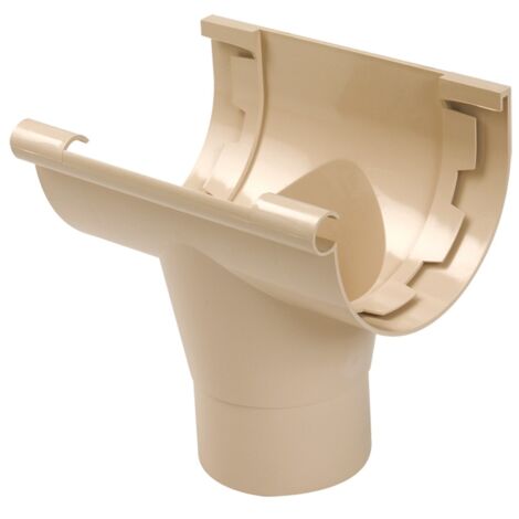 Bajante central encolar Ø80 NAC25 - RIUVERT Color: Blanco