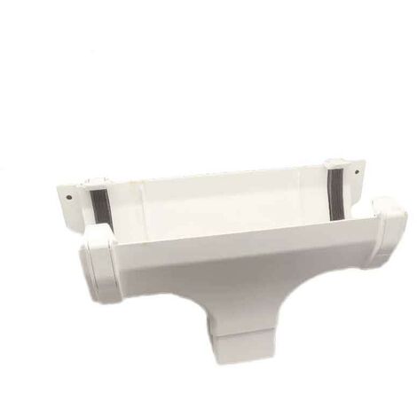 Bajante Central Serie Omega R376 PVC Canalón JIMTEN Color: Blanco