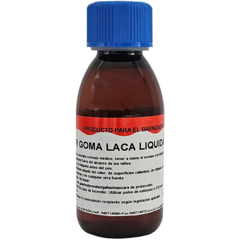 BAKAR Gommalacca liquida artigianale per legno (125ml)