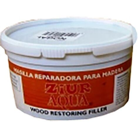 BAKAR Masilla reparadora para madera en medio acuoso “Ziur Aqua” color pino fácil de lijar y secado rápido (150g)