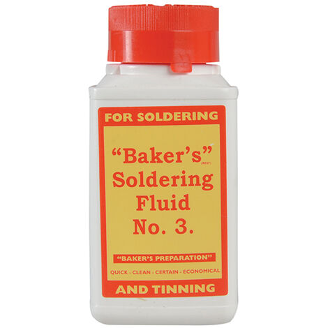 Baker's 61037 No.3 Soldering Fluid 125ml BAK125