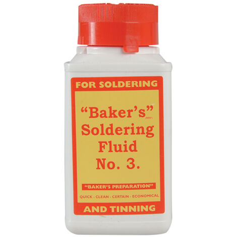Baker's 61037 No.3 Soldering Fluid 125ml BAK125