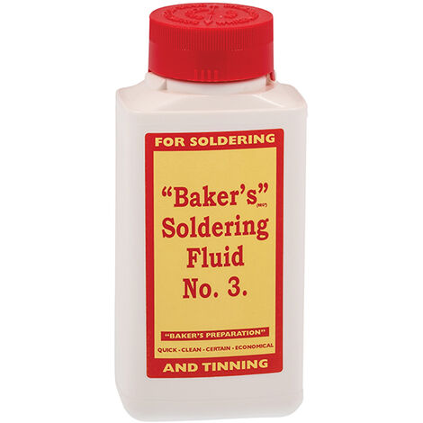 Baker's 61038 No.3 Soldering Fluid 250ml BAK250