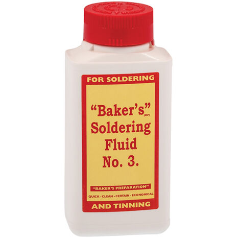Baker's 61038 No.3 Soldering Fluid 250ml BAK250
