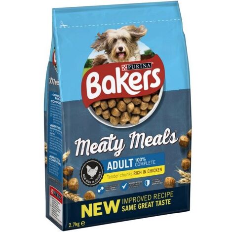 Bakers Complete Meaty Meals Chicken 2.7kg - PK 4 - 720897