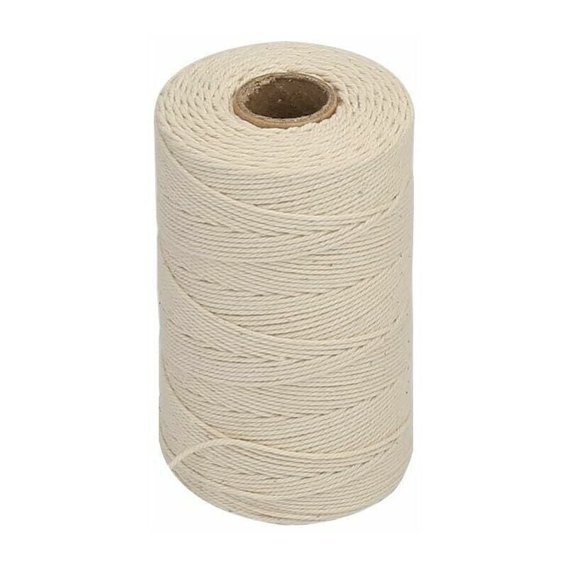 Baker's twine 200m, 3-ply cotton yarn for the kitchen, safe for food. Great for tying, suitable for poultry, sausage, home work, crafts and
