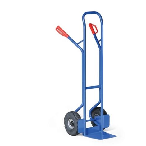 Bako Logistiksysteme Stahlrohr Sackkarre 350kg Traglast Rollenlager Luft 250x60mm