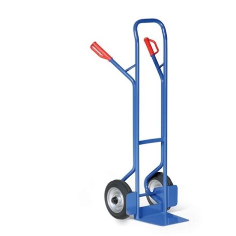Bako Logistiksysteme Stahlrohr Sackkarre 350kg Traglast Rollenlager Vollgummi 250x60mm