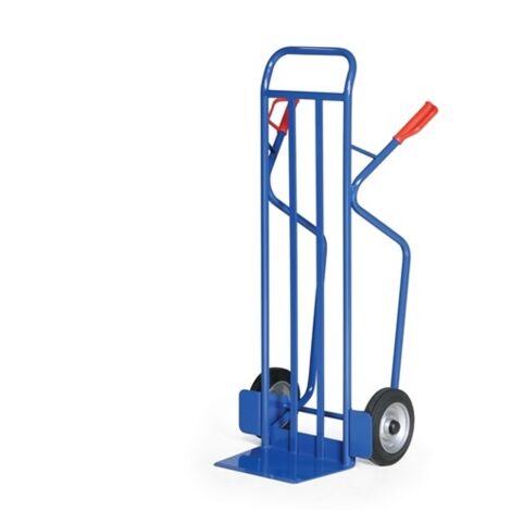 Bako Logistiksysteme Stahlrohr Stapelkarre 350kg Traglast Rollenlager Vollgummi 380x270mm
