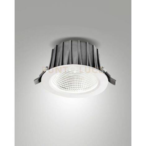 BAKU FARETTO AD INCASSO 20W 3000K 2300LM BIANCO DIMMERABILE 0-10V
