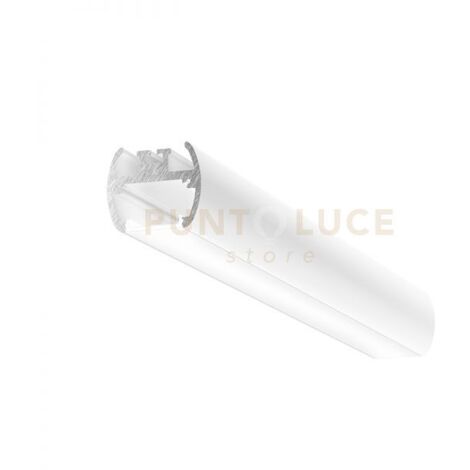 BAKU G - PROFILO IN ALLUMINIO CON DIFFUSORE AD INCASTRO BIANCO PARETE/SOFFITTO/SOSPENSIONE MT2 COLORE BIANCO