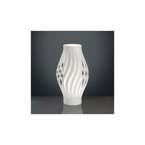 Baladeuse en Polilux avec LED blanche HELIOS intégrée diamètre 22x h40 cm