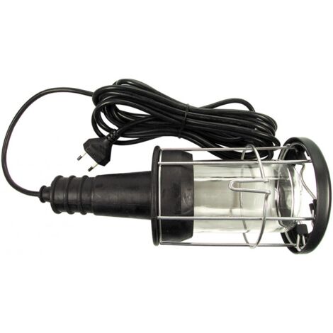 Baladeuse, Gummi, 100 W HO5-VV F, 2x0,75, 5 m