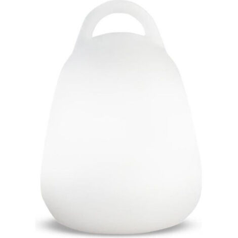 Baladeuse LED sans fil LUMISKY LIBERTY C25 - Waterproof et flottante - H 24 cm - Blanc et multicolore