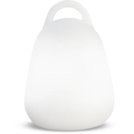 Baladeuse sans fil waterproof et flottante LED LIBERTY C25 Blanc Polyéthylène H24CM - Blanc