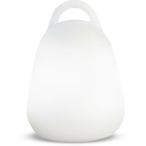 Baladeuse sans fil waterproof flottante LED LIBERTY C25 Blanc Polyéthylène H24CM - Blanc