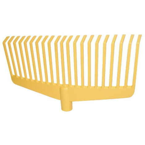 Balai a feuilles jaune avec manche (Par 1)