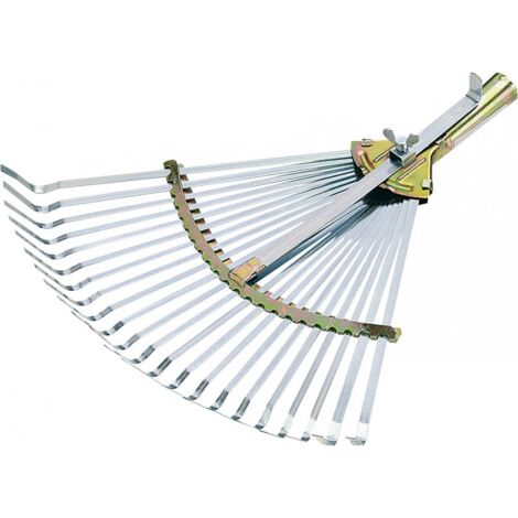Balai à feuilles professionnel  Largeur de travail 320 - 480 mm galvanisé sans manche