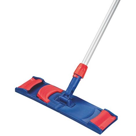 Balai à frange lavage à plat 40 cm – Monture polypropylène – Compatible franges à languettes – Usage intensif professionnel – Brosserie Thomas