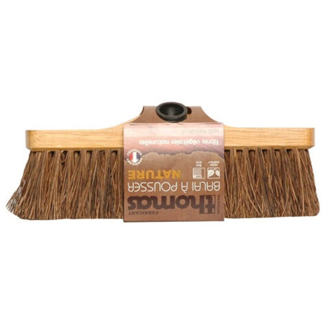 Balai a pousser fibre longue vegetale - THOMAS