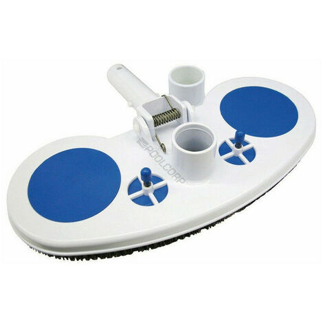 Balai aspirateur manuel, pour piscine, forme demi lune. - Jardiboutique