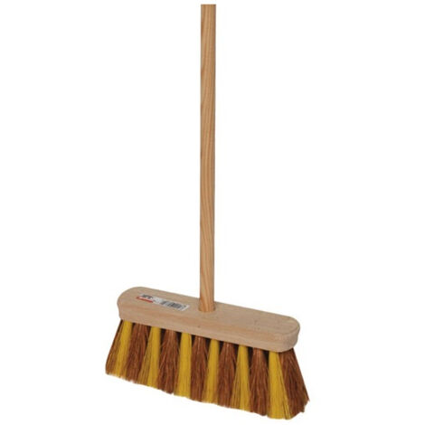 Balai âtre coco zébré pvc ondulé - THOMAS