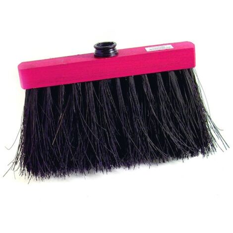 Balai bassine rouge - 25 cm - 4 rangs - KIBROS