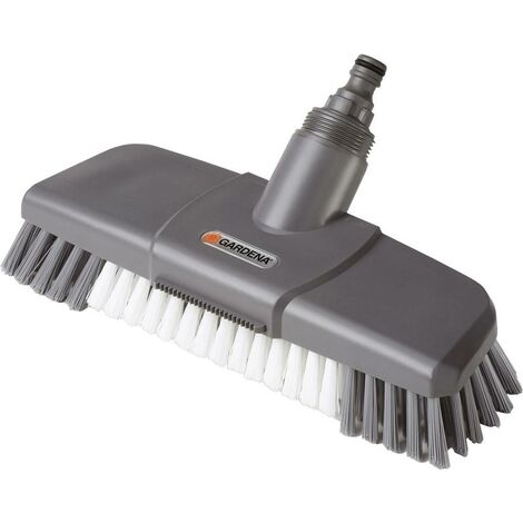 Brosse de lavage avec manche télescopique 4 mètres et connexion GARDENA /  brosse de