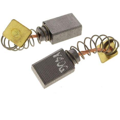 Lot de 2 charbons moteur 6x10x13 mm – Performance optimale pour scies circulaires – Compatible modèles 5765 et F015576501 – Skil