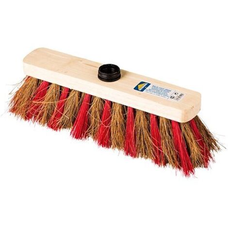 Balai coco zébré, largeur 28 cm