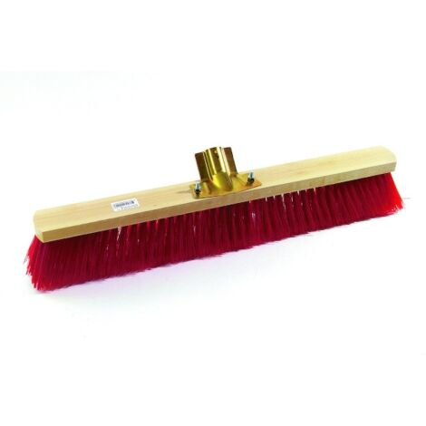 Balai d'atelier et piste en PVC rouge - 80 cm - KIBROS