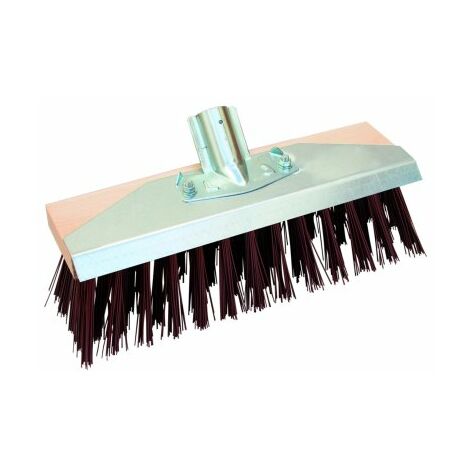 Balai de cantonnier crynovil 32 cm avec grattoir tôle TALIAPLAST