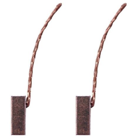 Balai de carbone en graphite et cuivre 5x5x10 mm pour meuleuse d'angle, marteau électrique, outil rotatif électrique