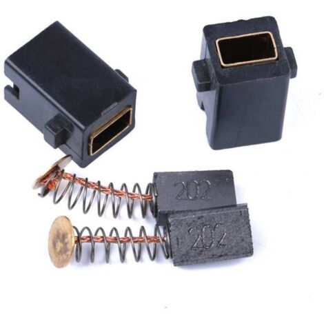 Balai de charbon pour perceuse à percussion Bosch Power Tools avec support. Pièces détachées pour perceuses à percussion Bosch TSB1300/5500.
