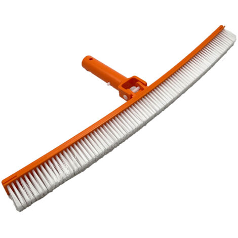 [Balai de Piscine] Abs Plastique Premium - Orange 51cm - 51×4.5cm, 300g - Brosse Large pour Nettoyage Rapide des Sols Salles de Bain et Toitures