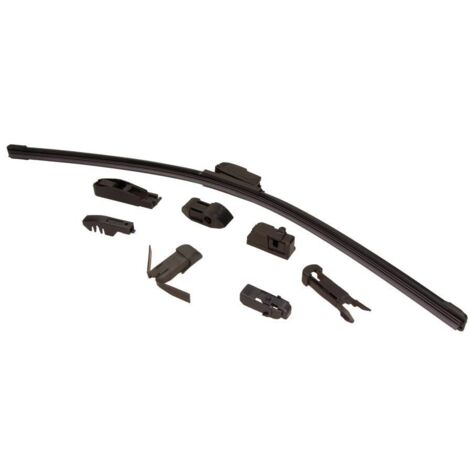 Balai d'essuie-glace Maxgear 625 mm/25 po, 1 pièce, sans joint, 8 adaptateurs = 13 fixations