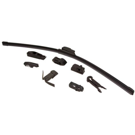 Balai d'essuie-glace Maxgear 750 mm/30 po, 1 pièce, sans joint, 8 adaptateurs = 13 fixations